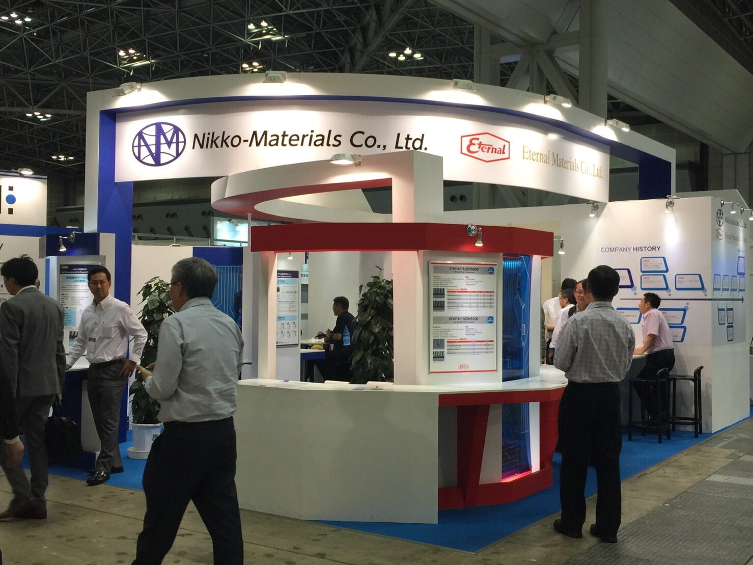Eternal Corporation at The Total Solution Exhibition for Electronic Equipment 2016 (JPCA Show 2016)